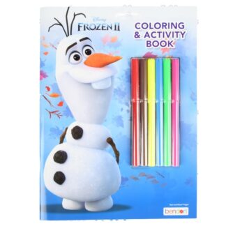 Frozen 2 Color & Activity Book W/6 Markers