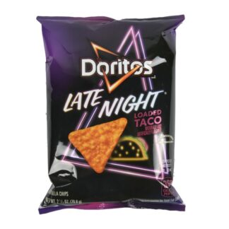 Frito Lay Xvl Doritos Loaded Taco Snack 2.5 Oz