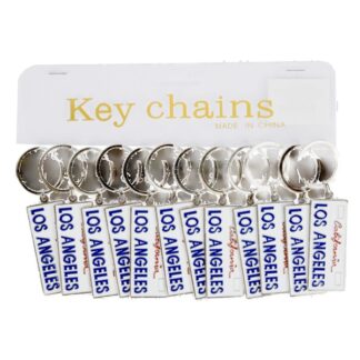 Key Chain Los Angeles California Plate