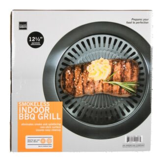 Smokeless Indoor Bbq Grill 12.5 In