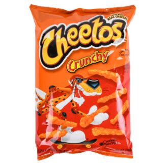 Frito Lay Cheetos Cheese Snacks Crunchy 8.5 Oz