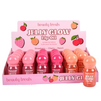 Beauty Treats Jelly Glow Fruit Lip Oil Asst Disp