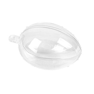 He Plastic Egg Container Clear 2.25 In