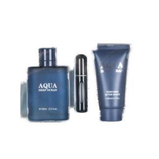 Men'S Eau De Parfum Aqua Deep Ocean 3 Pc Set