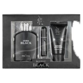 Men'S Eau De Parfum Double Black 3 Pc Set