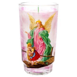 Vel-Mex Cristal Angel De La Guarda 12Ct