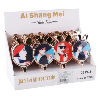 Handle Mirror Rose Gold