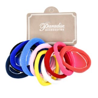 Hair Tie Pony Tail Med Pastel Mix Color #H1942R