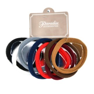 Hair Tie Pony Tail Large Mix Colors #H1179Dk