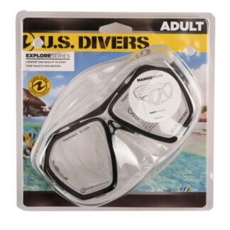 Hs Us Adult Divers Explore Series Mango Mask Black