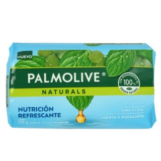 Palmolive Nat Bar Soap  Menta Y Eucalipto 120 G