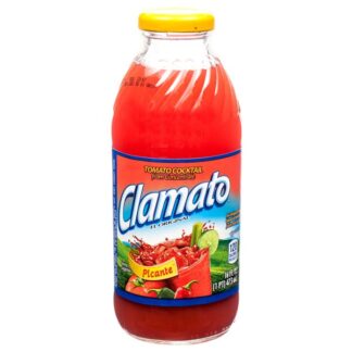 Clamato 16 Oz Picante Glass