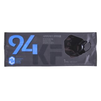 Kf94 Black Face Mask Made In Korea
