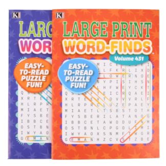 Bazic Kappa Large Print Word Finds
