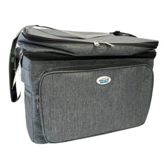 Cooler Bag W/Hard Plastic Liner 30 Can - Grey