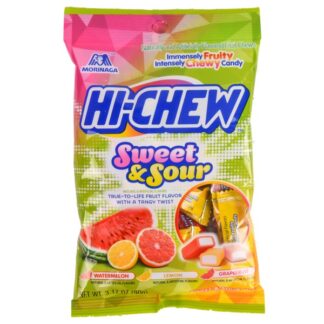 Hi-Chew Sweet & Sour Artificial Flavored Fruit Chews 3.17 Oz