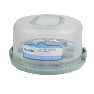 Nuvalu Cake Saver W/ Cup Cake Holder D28*15Cm 546G