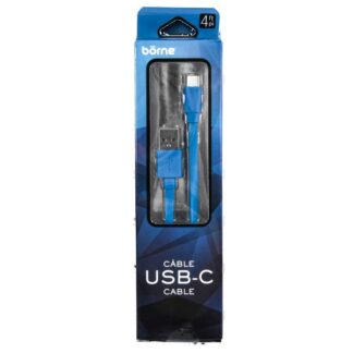 Type-C Flat Cable 4Ft Blue #Ah696