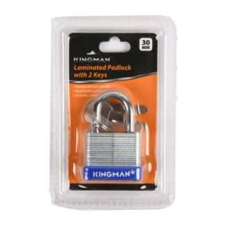 Kingman Laminated Padlock 30Mm
