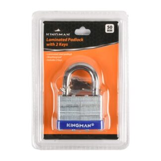 Kingman Laminated Padlock 50Mm