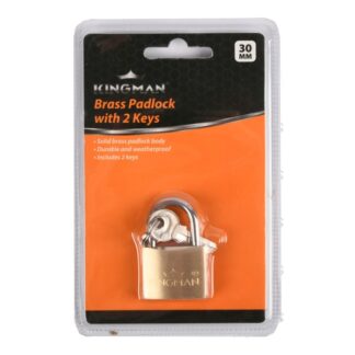 Kingman Brass Padlock 30Mm