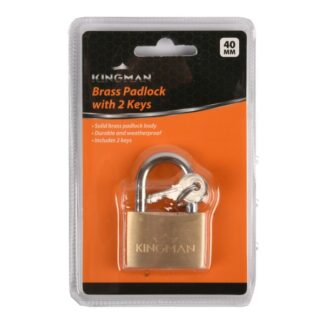 Kingman Brass Padlock 40Mm