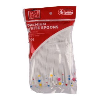 Table King Plastic Spoons 36Ct
