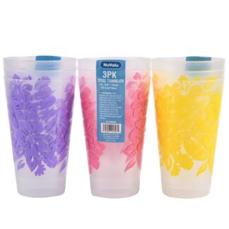 Nuvalu Tumbler 22Oz 3Pk  D9*15Cm/Pc 100G/Set