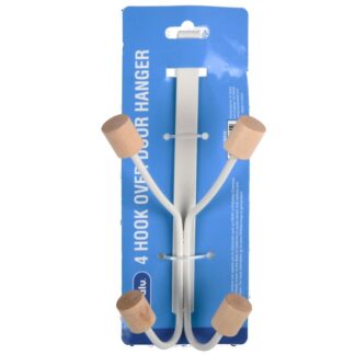 Nuvalu Over Door Hanger 4 Hooks  L19Cm 107G