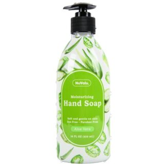 Nuvalu Liquid Hand Soap Aloe Vera 14 Oz