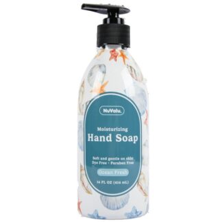 Nuvalu Liquid Hand Soap Ocean Fresh 14 Oz
