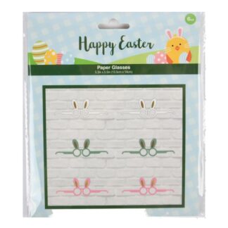 He Easter Paper Glasses 6 Pk