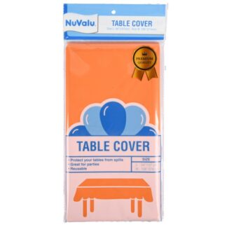 Nuvalu Table Cover Orange "Premium" Peva "54 X 108"