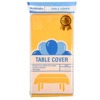 Nuvalu Table Cover Yellow "Premium" Peva "54 X 108"