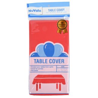 Nuvalu Table Cover Red "Premium" Peva "54 X 108"