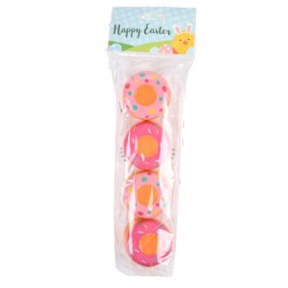 He Easter Candy Box 4Pk Round Shape