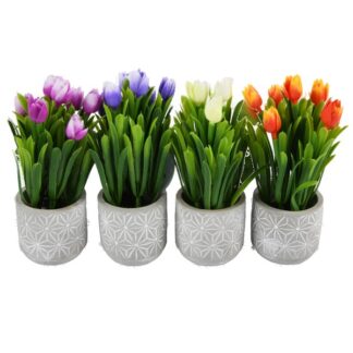 He Easter Artificial Flower Pot