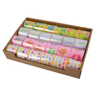 He Easter Ribbon 6.3X270Cm W/Design Asst