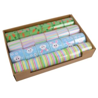 He Easter Ribbon 6.3X270Cm W/Design Asst