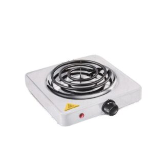 Electric Single Pan Burner 6 In 1000W 120 V(White)