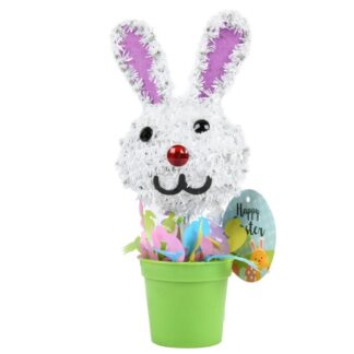 He Easter Tinsel Bunny