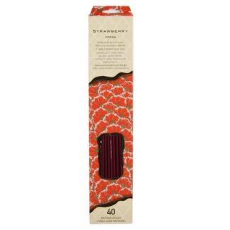 Incense Strawberry Sticks 40 Ct