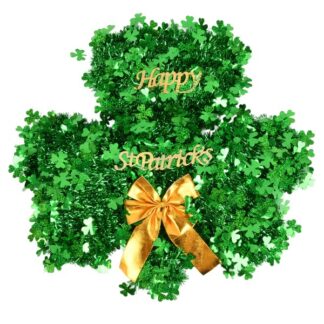 Hk St. Patrick'S Pet/Pp Tinsel Shamrock
