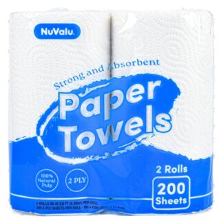 Nuvalu Paper Towel 2Ply 200Sheet 2Pack