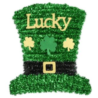 Hk St. Patrick'S Tinsel Hat