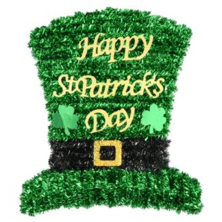 Hk St. Patrick'S Tinsel Hat