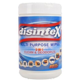 Multi Purpose Wipes 2-In-1 Clean & Deodorize 80 Wipes