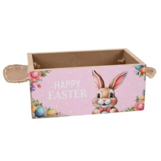 He Easter Storage 12 X 20Cm Rabbit Painted