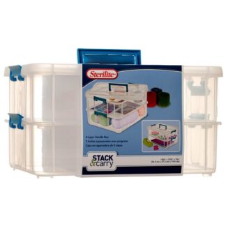 Sterilite #1422 2 Layer Handle Box