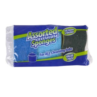Assorted Cellulose And Scouring Sponges